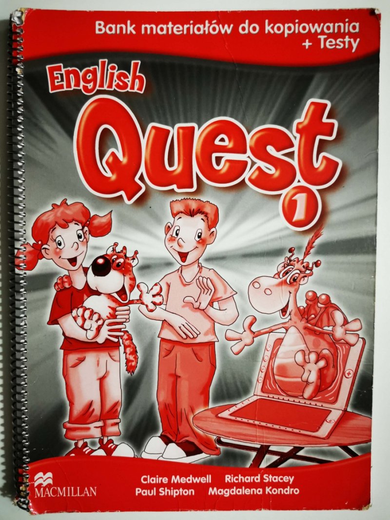 ENGLISH QUEST 1 - Claire Medwell