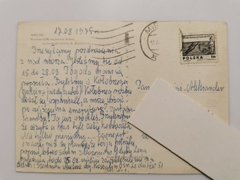 MIELNO. PRZYSTAŃ LOK NA JEZIORZE JAMNO FOT. KAMIŃSKI
