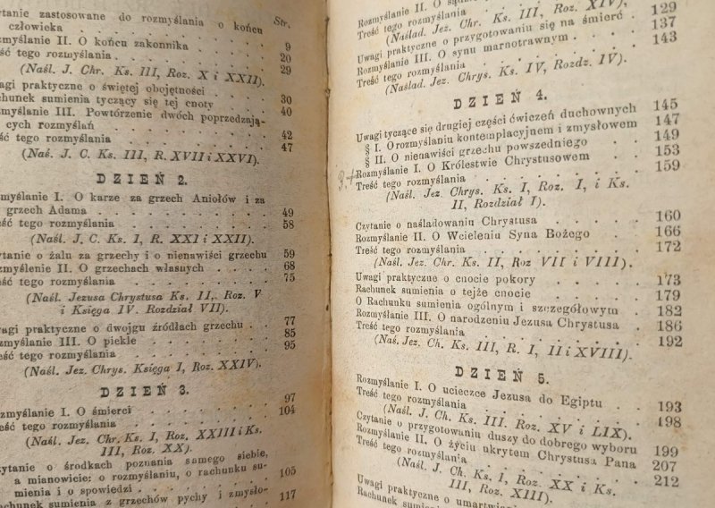 ĆWICZENIA DUCHOWE CZYLI REKOLEKCJE 1899 - Ś. Ignacego
