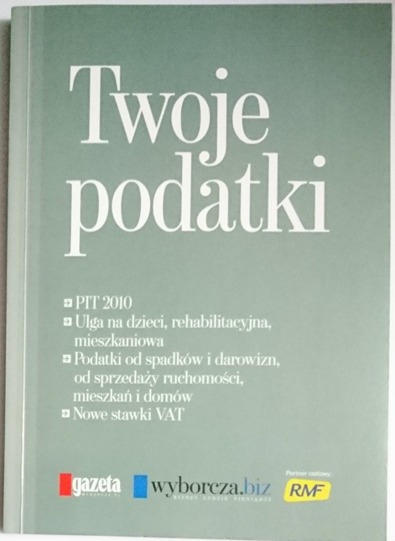 TWOJE PODATKI - Piotr Skwirowski 2011