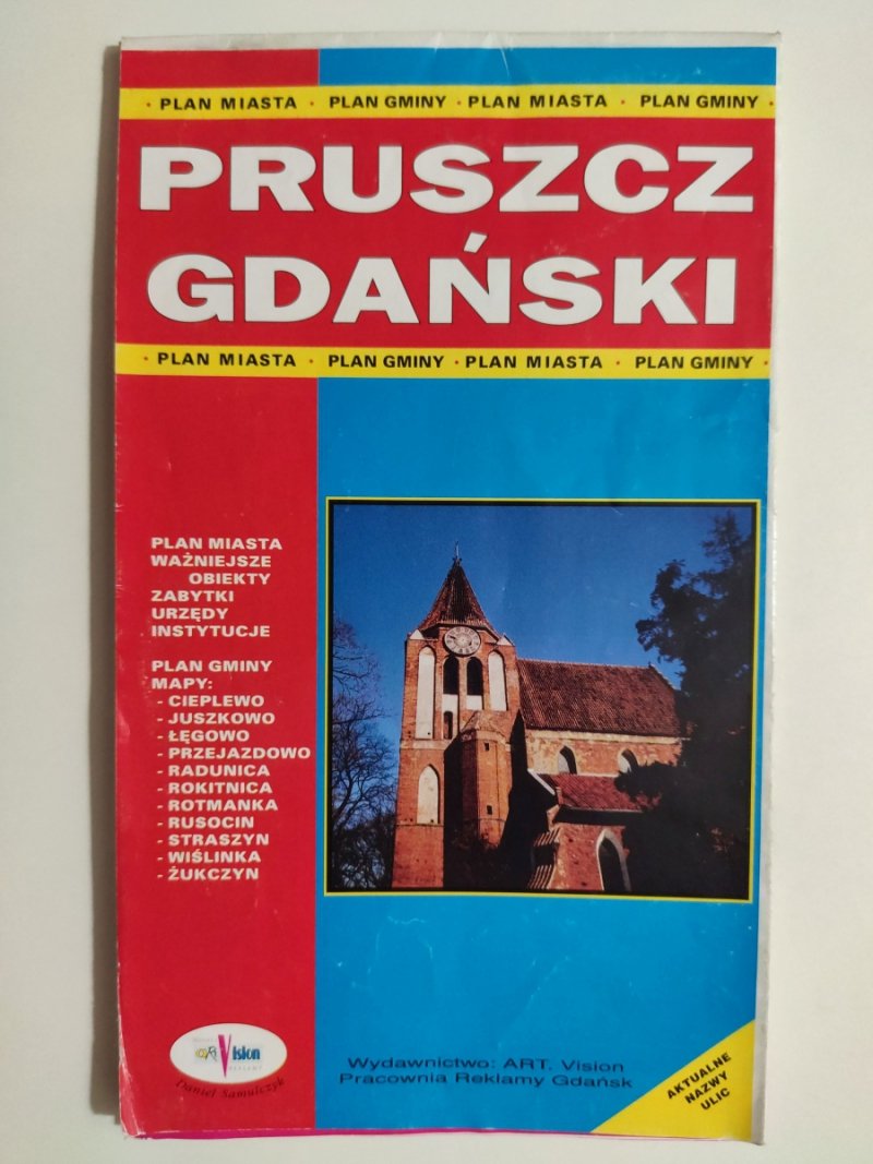 PRUSZCZ GDAŃSKI PLAN MIASTA I GMINY