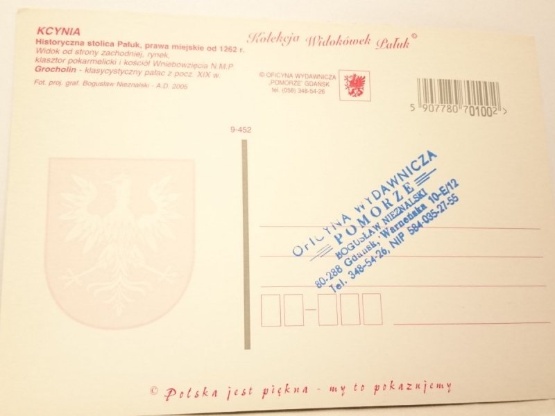 KCYNIA. HISTORYCZNA STOLICA PAŁUK FOT. NIEZNALSKI