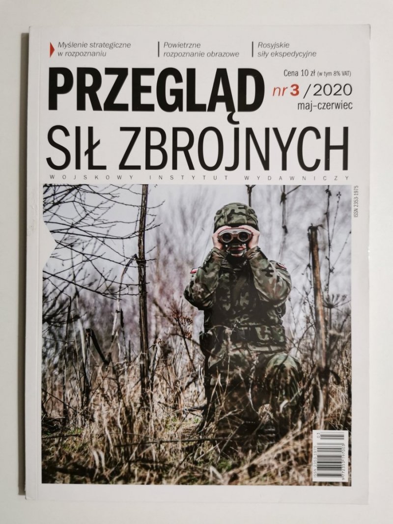 PRZEGLĄD SIŁ ZBROJNYCH NR 3/2020 MAJ-CZERWIEC 