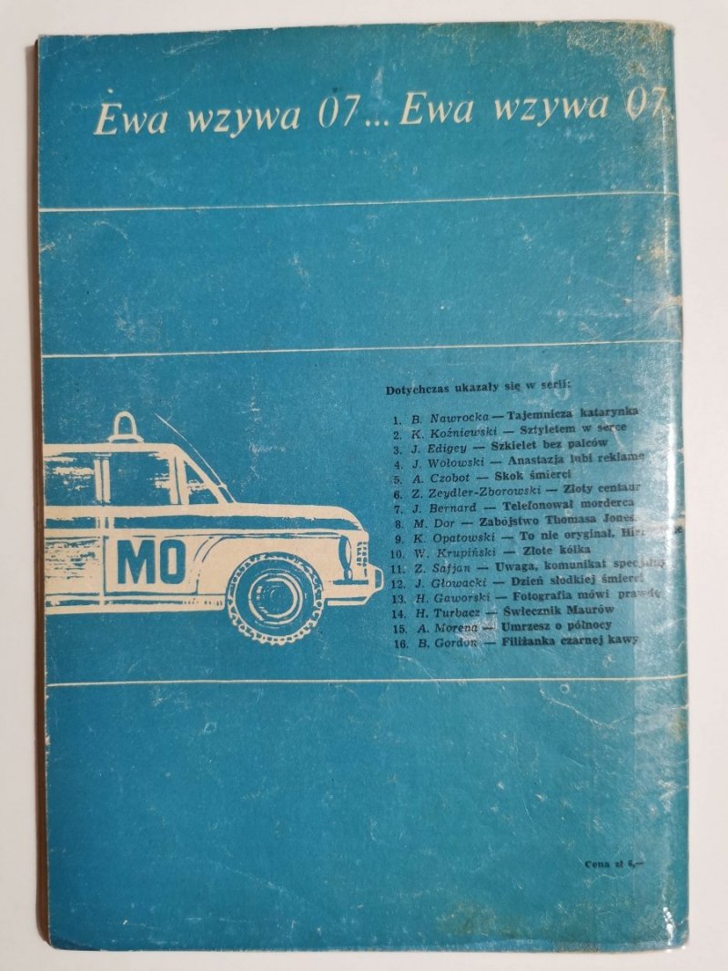 EWA WZYWA 07 NR 17 SYLWESTROWA NOC - Stanisław Goszczurny 1970