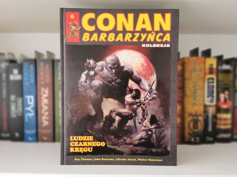 Conan Barbarzyńca Tom 6 Ludzie czarnego kręgu