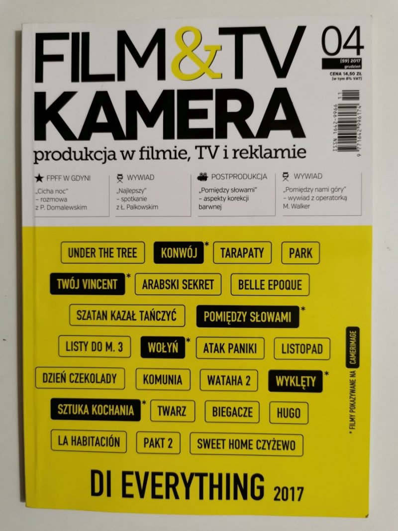 FILM AND TV KAMERA NR 04 (59) 2017