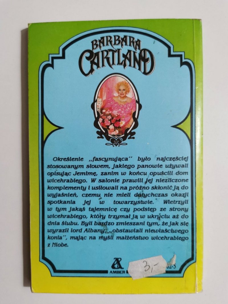 STRACONY UŚMIECH - Barbara Cartland 1994