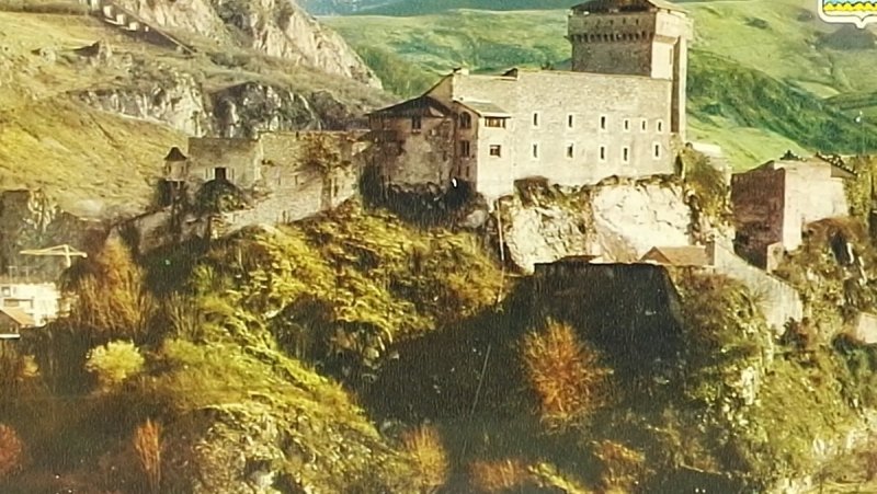 LOURDES. THE FORT CASTLE AND THE PIC DU JER