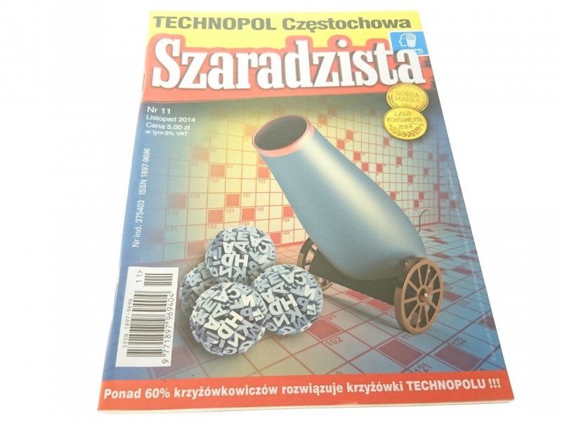 SZARADZISTA NR 11 LISTOPAD 2014