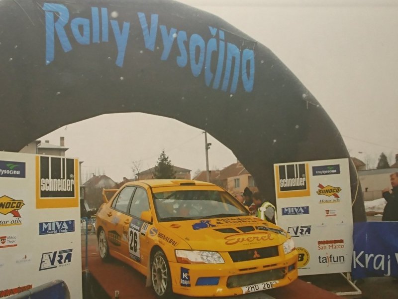 RAJD WRC 2005 ZDJĘCIE NUMER #086 MITSUBISHI LANCER