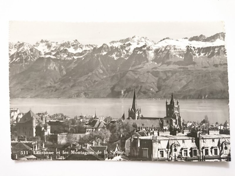 LAUSANNE. ET LES MONTAGNES DE LA SAVOIE