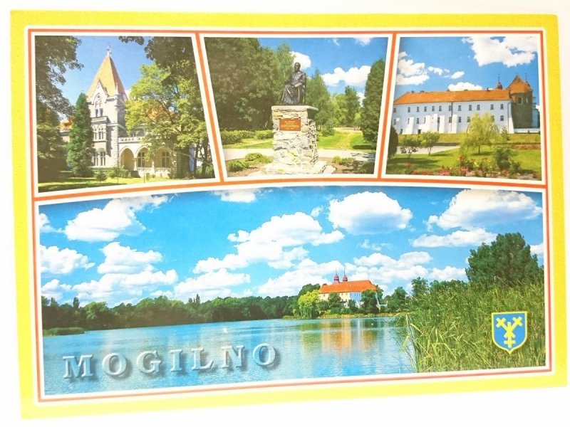 MOGILNO. RATUSZ, POMNIK... FOT. B. NIEZNALSKI