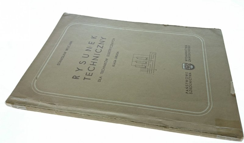 RYSUNEK TECHNICZNY DLA TECHNIKÓW - Wocjan (1954)