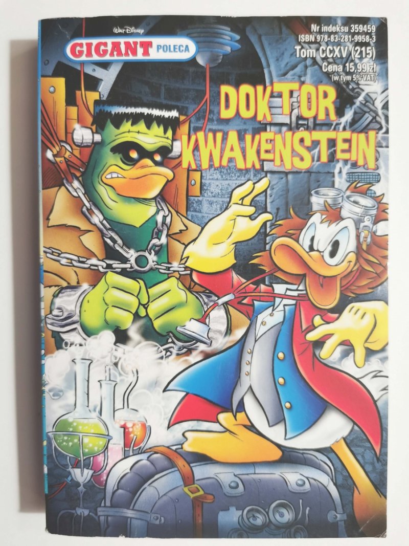 GIGANT. DOKTOR KWAKENSTEIN TOM 6 - p. r. Artur Skura