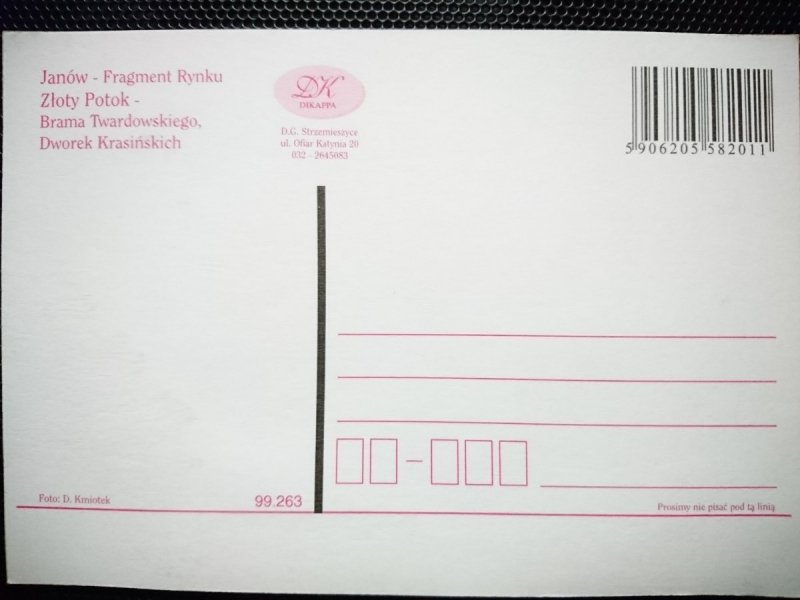 POZDROWIENIA Z JANOWA. TRZY UJĘCIA FOT. D. KMIOTEK