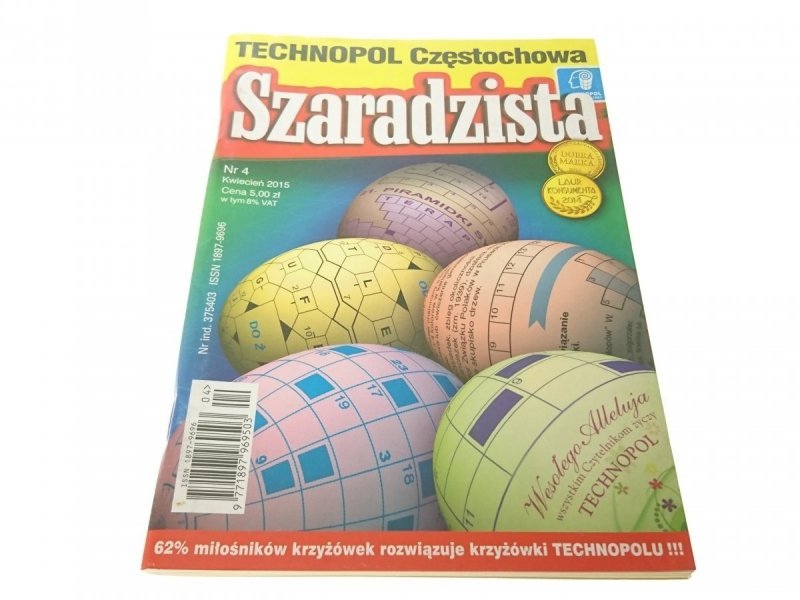 SZARADZISTA NR 4 KWIECIEŃ 2015