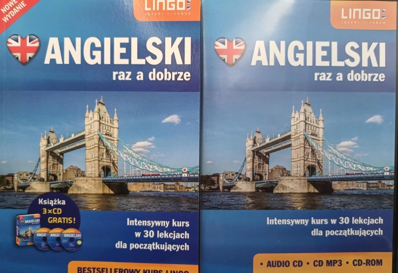 ANGIELSKI RAZ A DOBRZE. W DODATKU PŁYTA - Iwona Więckowska