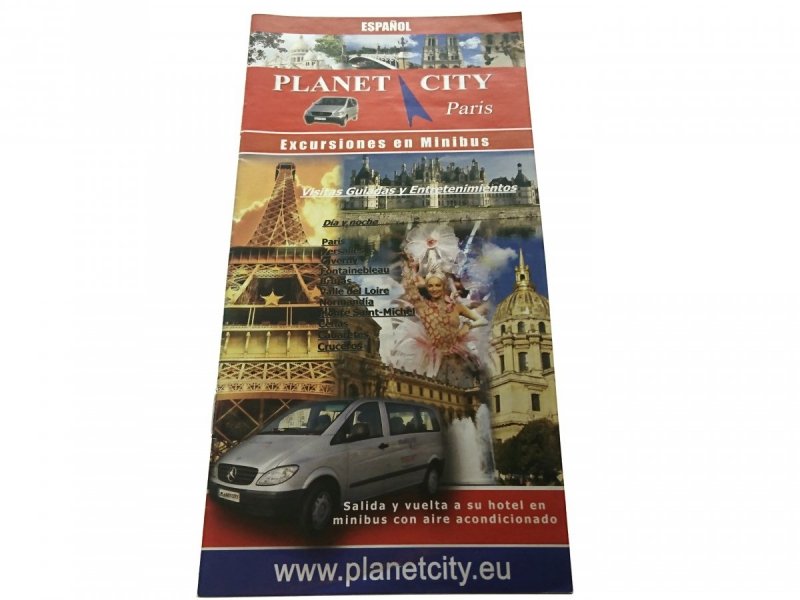 PLANET CITY. PARIS. EXCURSIONES EN MINIBUS