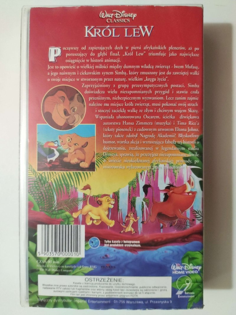 VHS. KRÓL LEW