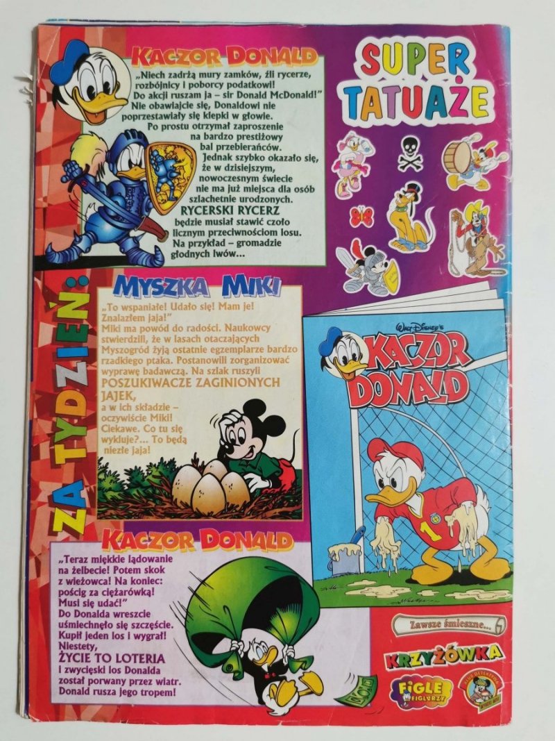 KACZOR DONALD NR 22 3.06.1998-9.06.19981998