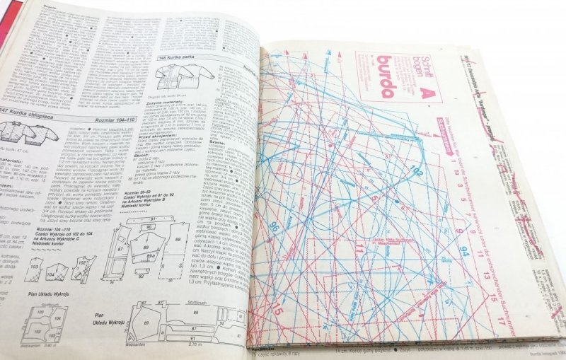 BURDA NR 11 LISTOPAD 1990 MODELE WIECZOROWE