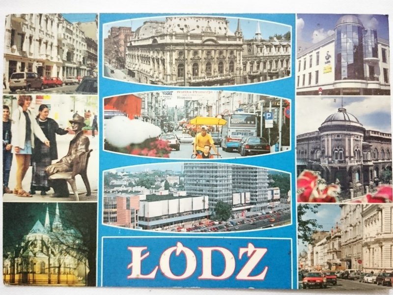 ŁÓDŹ. DZIEWIĘĆ UJĘĆ FOT. STANGRET, ARASZEWSKI
