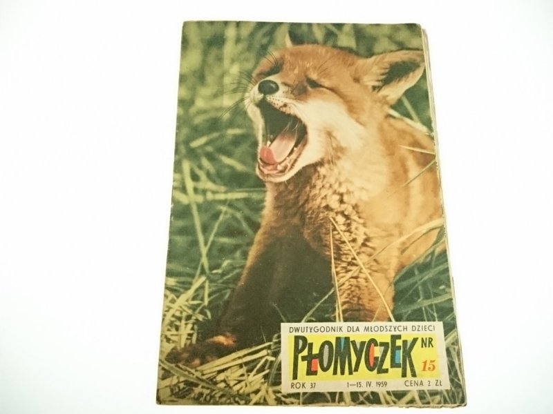 PŁOMYCZEK NR 15 ROK 37 1-15.IV.1959