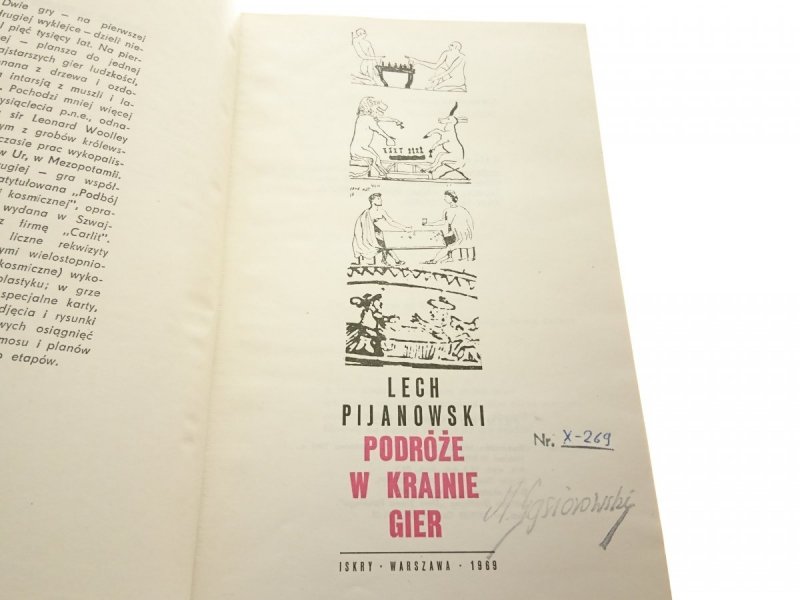 PODRÓŻE W KRAINIE GIER - Lech Pijanowski 1969