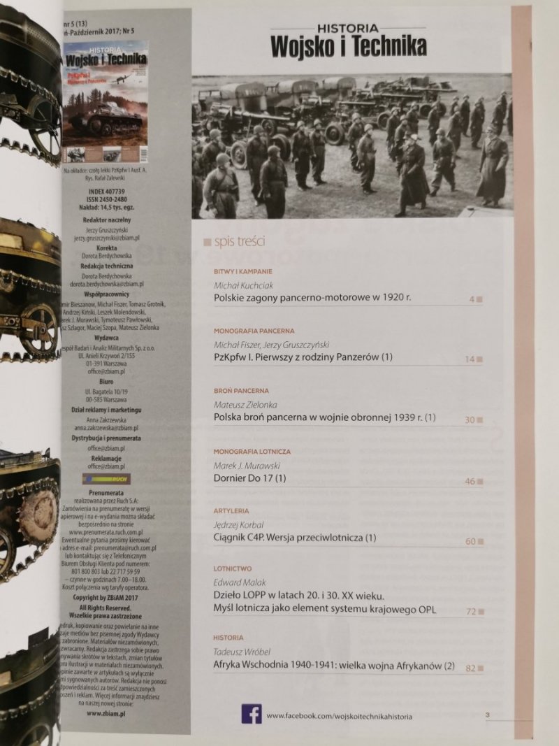 HISTORIA WOJSKO I TECHNIKA NR 5/2017