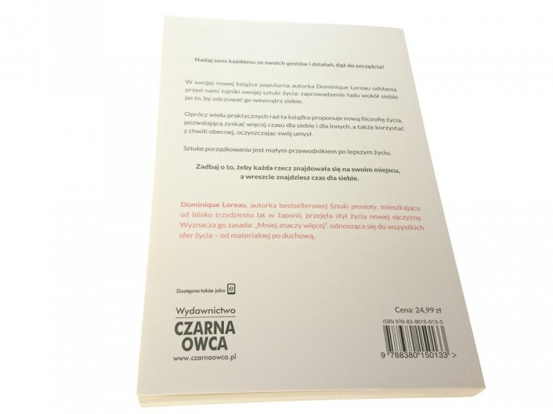 SZTUKA PORZĄDKOWANIA - Domonique Loreau 2015