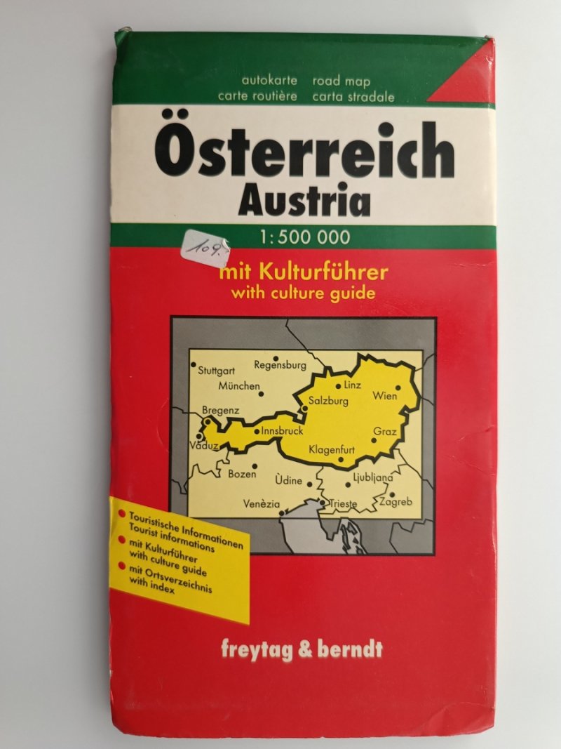 AUSTRIA 1:500 000
