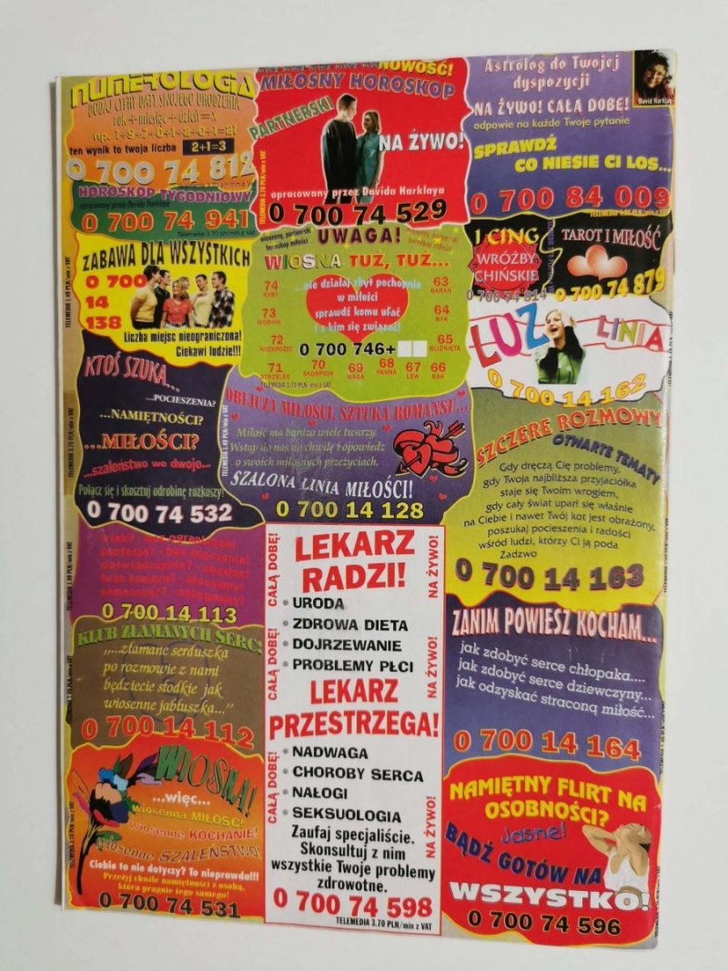 WRÓŻKA NR 3 MARZEC '97