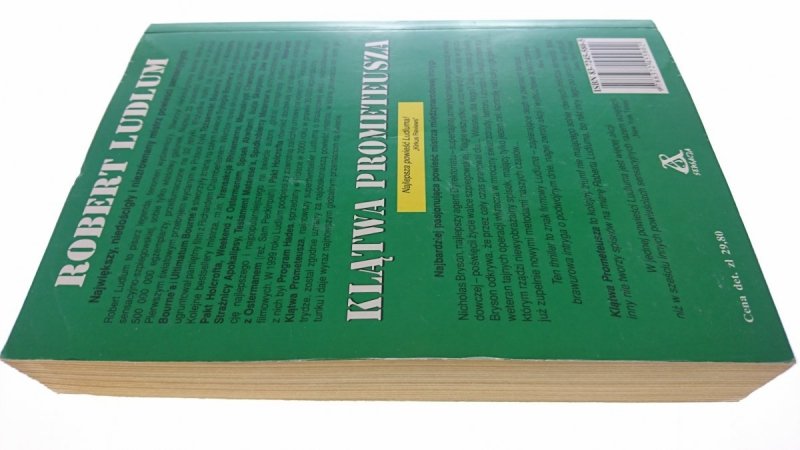 KLĄTWA PROMETEUSZA - Robert Ludlum 2001