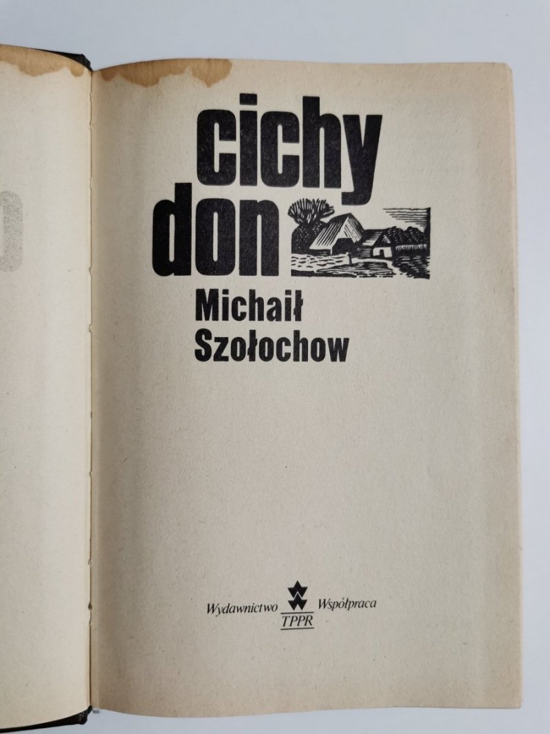 CICHY DON TOM 3-4 - Michaił Szołochow 1984