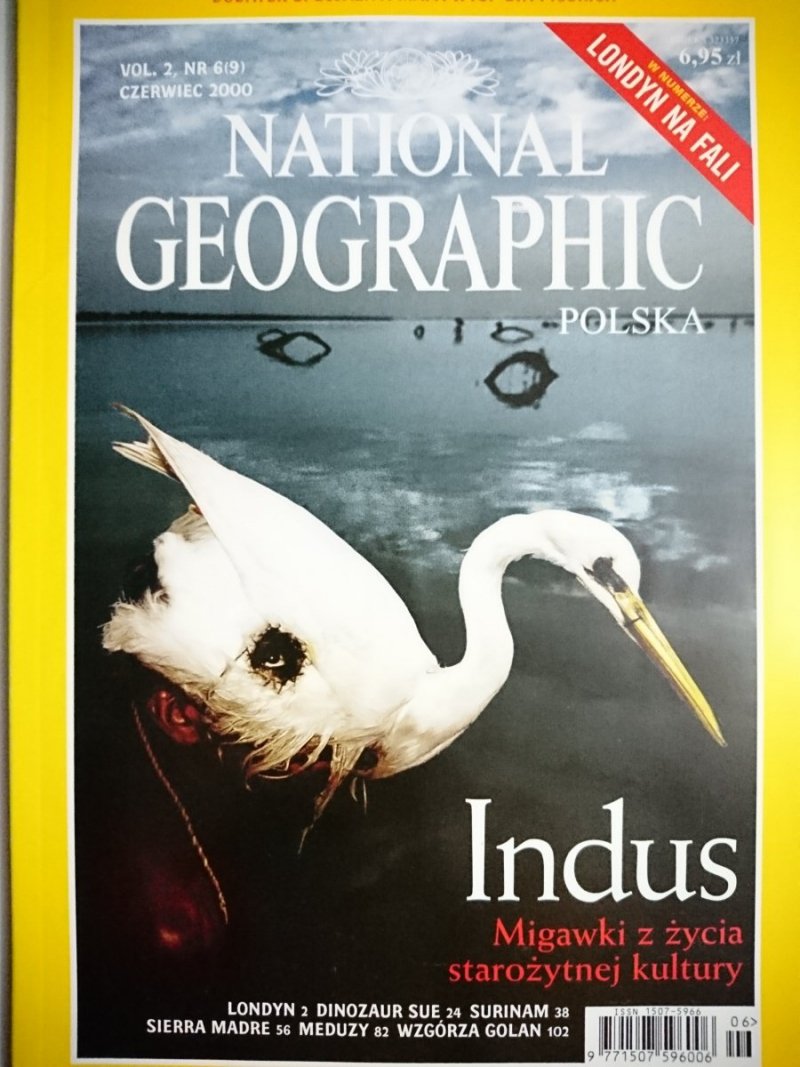 NATIONAL GEOGRAPHIC POLSKA 6-2000 BEZ DODATKU