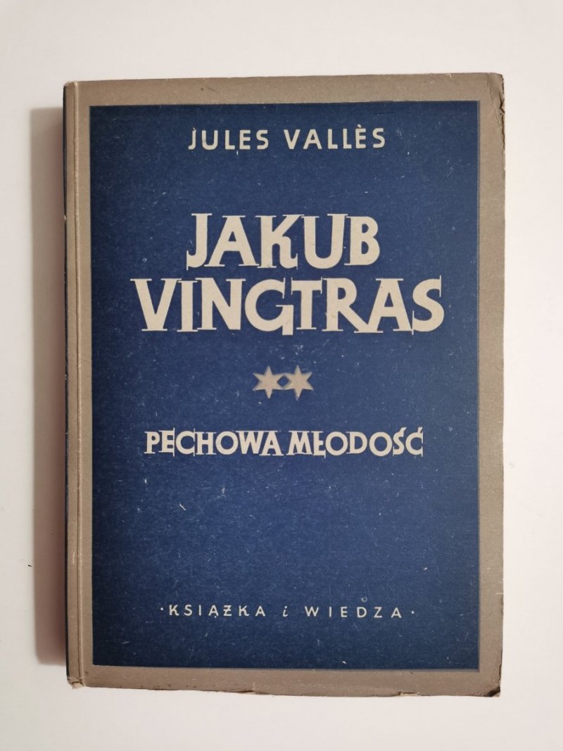 JUKUB VINGTRAS II PECHOWA MŁODOŚĆ - Jules Valles 1951