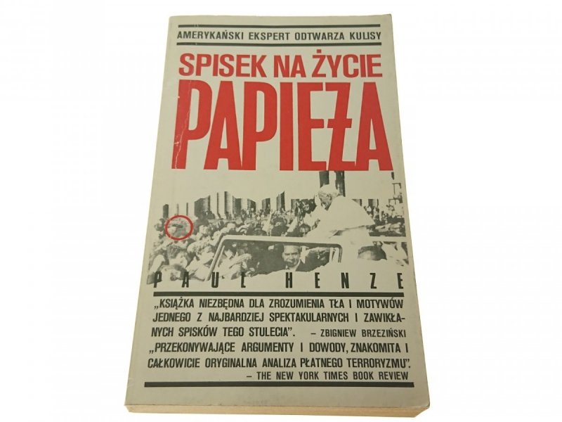 SPISEK NA ŻYCIE PAPIEŻA - Paul Henze 1991