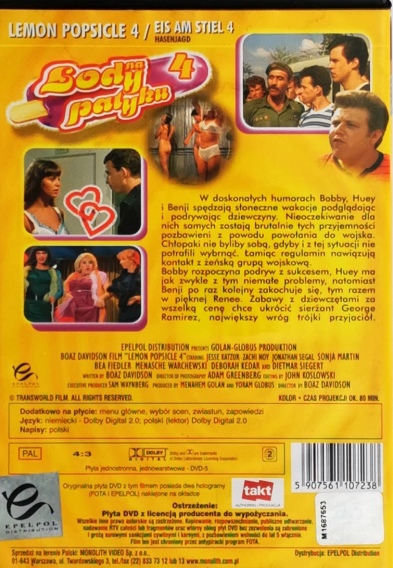 DVD. LODY NA PATYKU CZ. 4