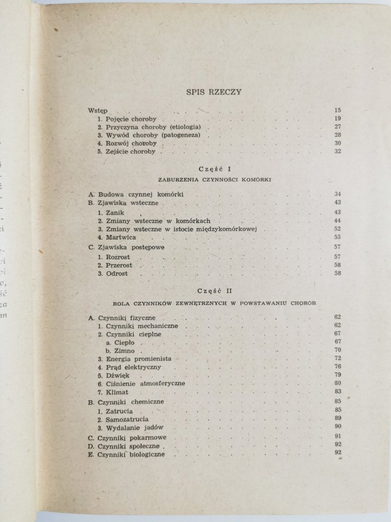 FIZJOLOGIA PATOLOGICZNA - Julian Walawski 1955