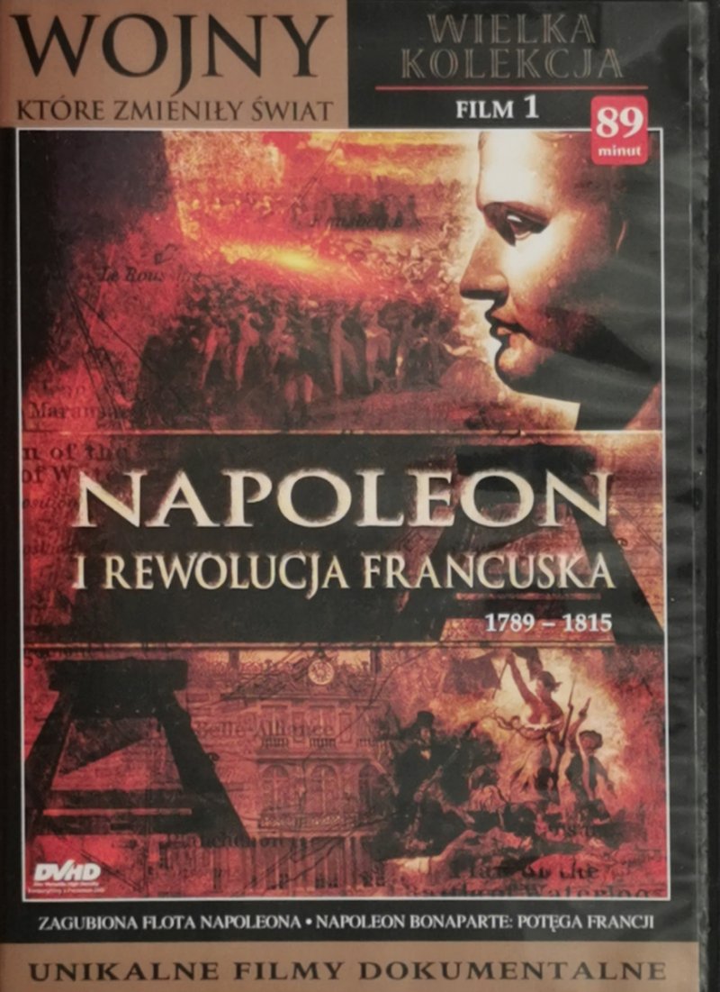 DVD. NAPOLEON I REWOLUCJA FRANCUSKA 1789-1815 