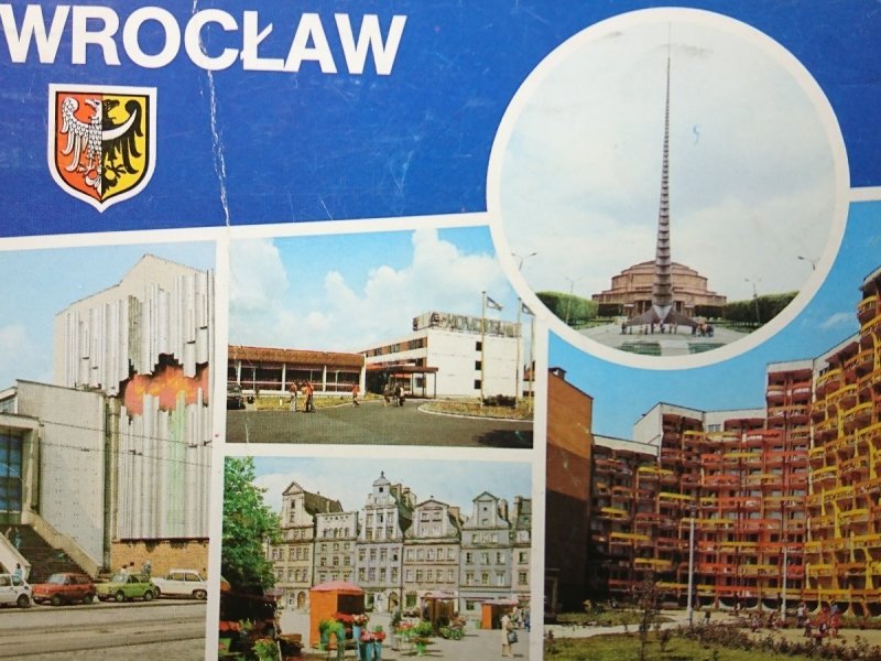 WROCŁAW. IGLICA PRZED HALĄ LUDOWĄ 1948