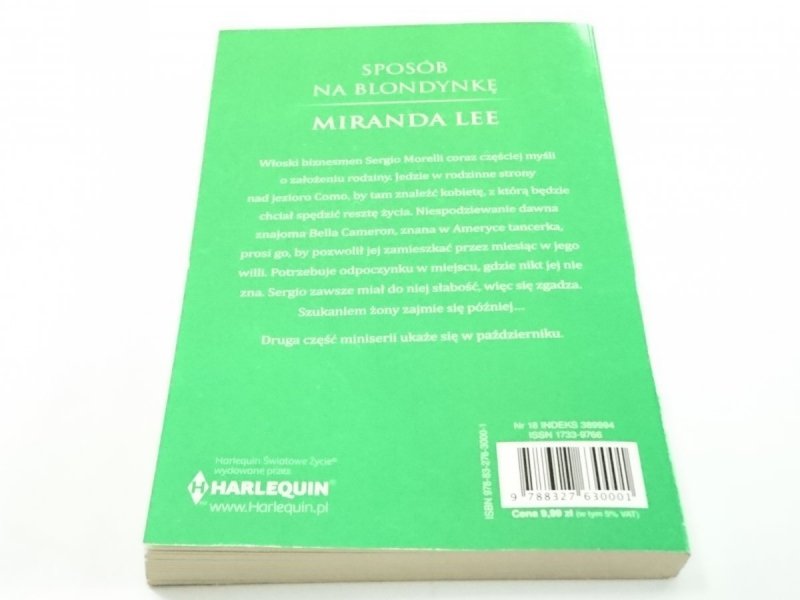 SPOSÓB NA BLONDYNKĘ - Miranda Lee 2017
