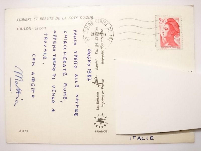 LUMIERE ET BEAUTE DE LA COTE D'AZUR. TOULON – LE PORT