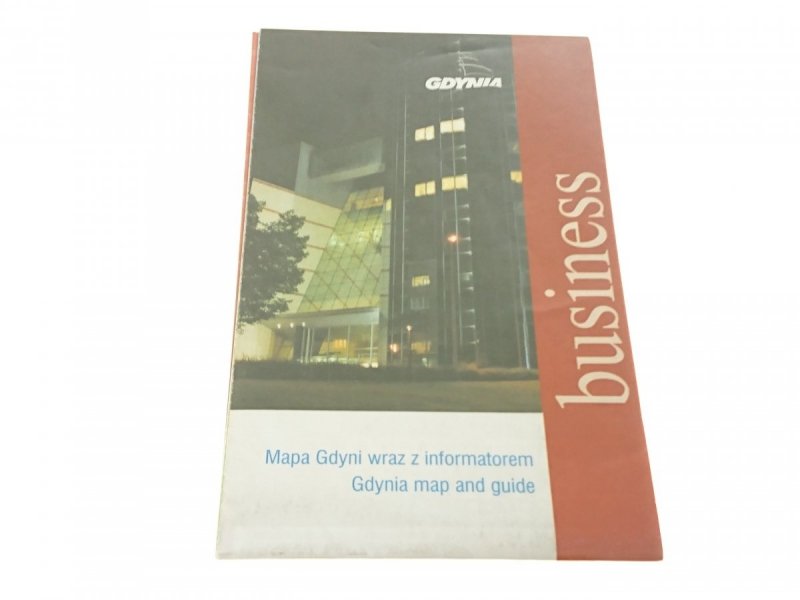 MAPA GDYNI WRAZ Z INFORMATOREM. BUSINESS