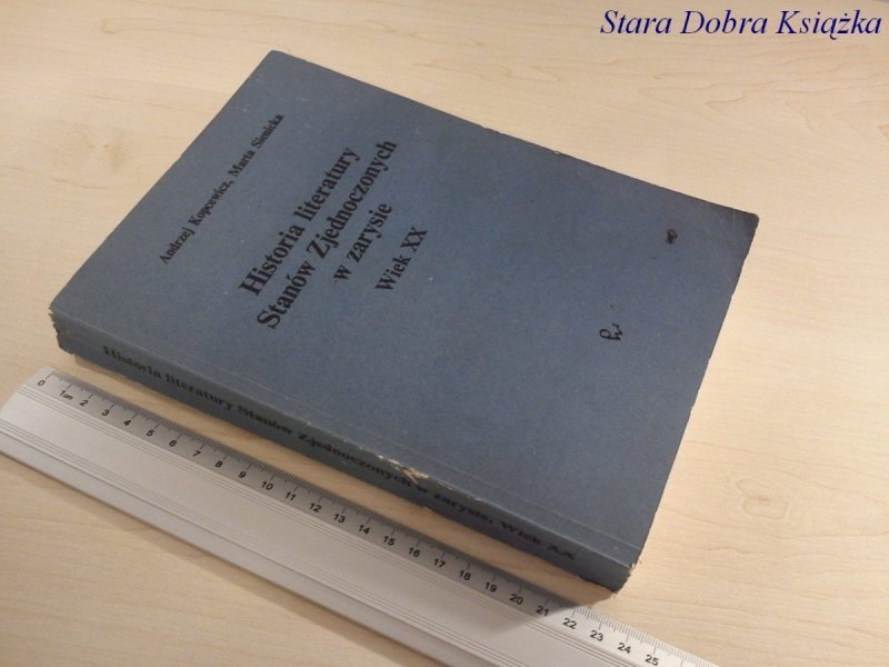 HISTORIA LITERATURY STANÓW ZJEDNOCZONYCH W ZARYSIE