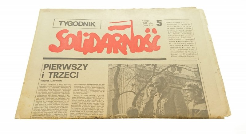 TYGODNIK SOLIDARNOŚĆ 5 1 MAJA 1981 ROKU