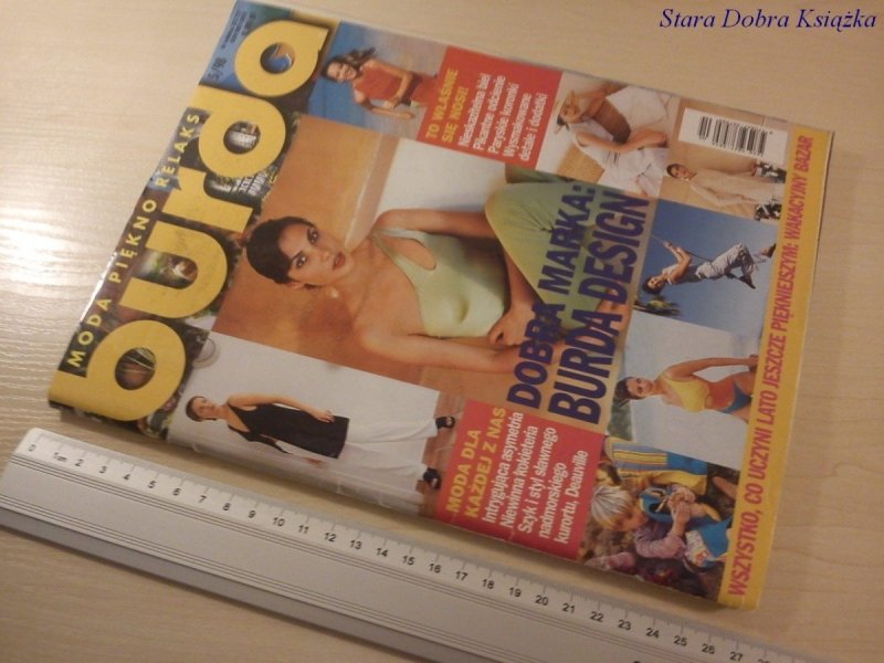 BURDA 5/98 DOBRA MARKA: BURDA DESIGN