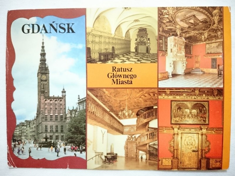 GDAŃSK. RATUSZ GŁÓWNEGO MIASTA I INNE FOT. JABŁOŃSKI, SADOWSKI
