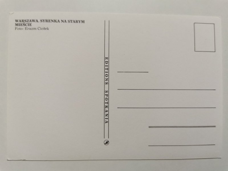 WARSZAWA. SYRENKA NA STARYM MIEŚCIE FOT. CIOŁEK