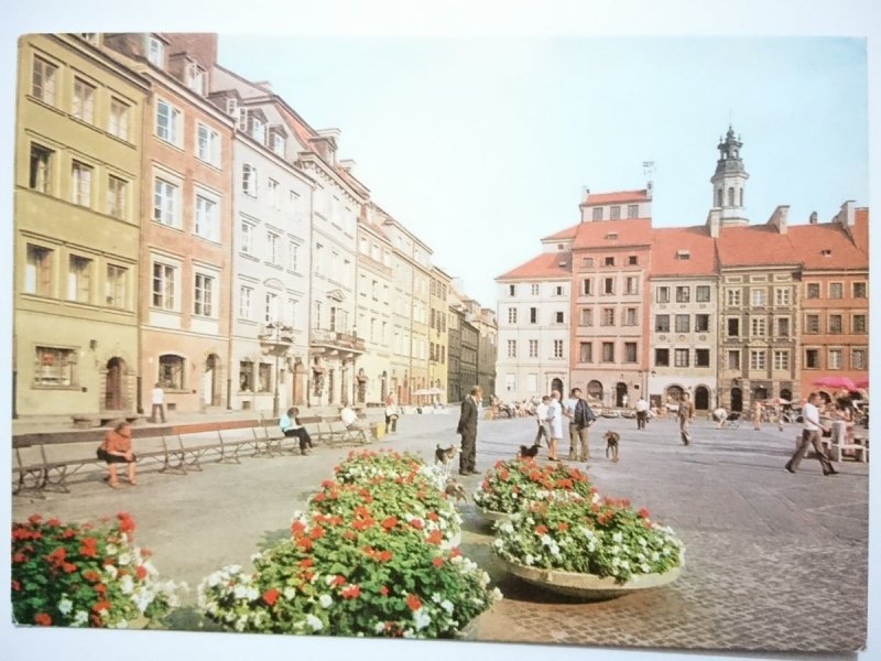 WARSZAWA. RYNEK STAREGO MIASTA FOT. KRASSOWSKI
